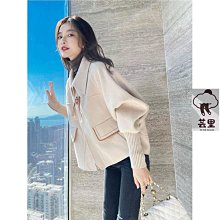 毛呢外套女秋冬季2023新款高級感小個子中長款赫本風西裝格子大衣_佳美優品 歷史價格詳細信息