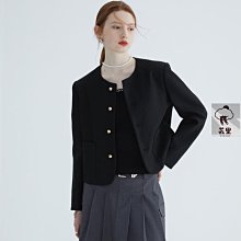 法式小香風外套女春秋短款復古高級感氣質名媛粗花呢上衣-雙喜生活館 歷史價格詳細信息
