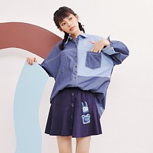 繡花撞色翻領襯衫2024春季新款通勤氣質撞色拼接繡花襯衫 歷史價格詳細信息