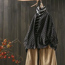 波點棉麻九分奶奶褲2024夏季新款薄款簡約百搭休閒韓版垂感直筒褲 歷史價格詳細信息