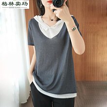 夏季薄款假兩件寬松瑜伽短褲女高腰運動短裙防走光健身服跑步網球 歷史價格詳細信息