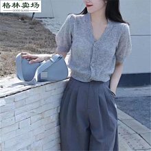 2023新品夏季圓領針織衫男短袖冰絲t恤修身時尚青年半袖毛衣上衣打底衫 上衣男 男短T 短袖男 歷史價格詳細信息