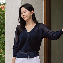正韓  微透感遮陽薄針織外套 七分長袖  5色59簡單女裝 歷史價格詳細信息