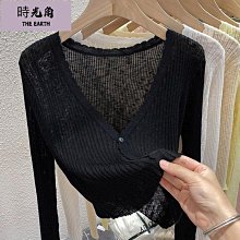 【時光角】織開衫外穿法式小坎肩防曬女夏薄款罩衫外搭配吊帶短款外套 歷史價格詳細信息