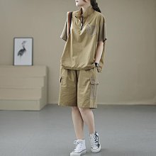 夏季新款拉鍊立領短袖t恤男薄款潮流印花男士休閒小外套上衣時尚輕奢男裝-潮男服飾 歷史價格詳細信息