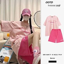 多巴胺女孩OOTD休閒運動服套裝女秋季衛衣衛褲元氣少女減齡兩件套 歷史價格詳細信息