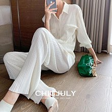 白色哈倫褲女2024夏季新款鬆緊高腰寬鬆薄款休閒九分直筒煙管褲子 歷史價格詳細信息