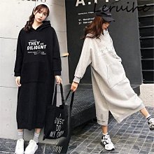 4 大尺碼洋裝 長袖洋裝 秋冬洋裝 寬鬆大尺碼刷毛加厚大學裙 連帽衛衣裙 顯瘦遮肚印花洋裝女 直筒裙 1192 歷史價格詳細信息