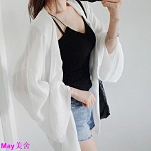 罩衫 女裝 外套 薄外套 防曬外套 夏天外套 罩衫外套 短版外套 短版罩衫 BR1839-May美舍 歷史價格詳細信息