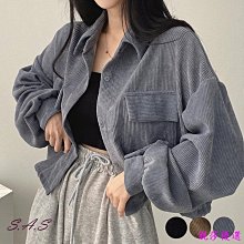 燈芯絨襯衫 正韓 韓國大地色口袋垂墜感 休閒長袖襯衫【PA88201】Doppler 現貨＋預購 歷史價格詳細信息