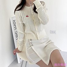 韓國KKOBA 現貨 KIRSH 23FW 櫻桃 針織 小罩衫 針織上衣 長袖 洪恩採同款 cable crop-靚莎優選 價格比較,價格查詢,歷史價格詳細信息