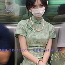 夏季新中式茶藝師漢服漢元素禪意民國風復古改良旗袍洋裝兩件套 歷史價格詳細信息