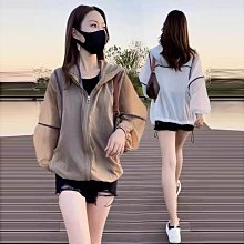 大尺碼防曬衣女 女生防曬外套 夏季透氣薄外套女 雪紡長袖防曬衣女 夏季新款潮爆款碎花寬松棒球服短外套女-靚莎優選 歷史價格詳細信息