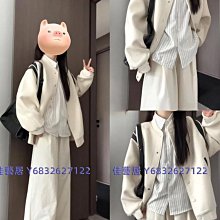 2024早春秋季韓寬鬆小個子燕尾不對稱短款藏青色雙排扣風衣外套女 歷史價格詳細信息