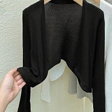 防曬冰絲針織開衫薄款女夏吊帶連衣裙外搭披肩罩衫小個子短款上衣冰絲外套【亞克明燈家居】 歷史價格詳細信息