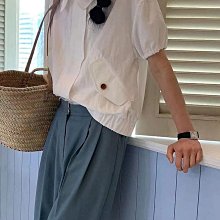 熱銷 翻領鏤空透視全蕾絲娃娃領上衣 短袖襯衫可愛少女復古荷葉邊?森女小清新日系軟妹LOLITA蕾絲鏤空花邊娃娃領內搭短袖 歷史價格詳細信息