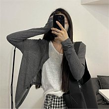 時尚寬鬆外搭罩衫女夏季防曬衣透氣速幹短袖薄款透視瑜伽運動t恤 歷史價格詳細信息