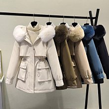 派克服中長款女秋冬外套 顯瘦百搭女生外套 毛領加絨棉襖女士外套 面包服羽絨棉服女生上衣 寬松保暖韓版夾克外套 歷史價格詳細信息
