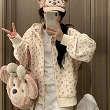 連帽衛衣女春秋韓版寬松bf原宿風學生早秋薄款ulzzang開衫外套潮-餘登米女裝 歷史價格詳細信息