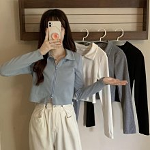 女外套長袖上衣衣服女生服飾女裝設計感短款立領保暖仿羊羔毛外套女秋冬新款寬鬆拉鏈開衫上衣女性服『AJ11639』-星飛優選 歷史價格詳細信息