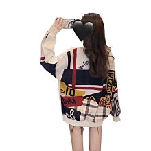 2024秋新款學院風青春刺繡領寬松開衫外套女氣質休閑學生外套潮 歷史價格詳細信息