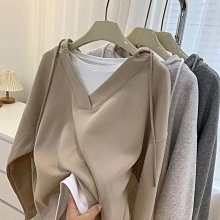 慵懶風 連帽外套 連帽衛衣女 新款 Oversize 開衫外套 拉鏈外套 韓版 蓋屁股 舒適休閒-餘登米女裝 歷史價格詳細信息