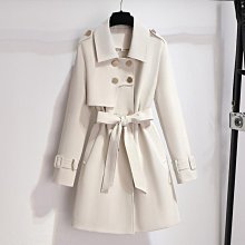 新品熱賣  風衣 外套 長款風衣 英倫風高級感西裝外套 休閒外套 男士外套 歷史價格詳細信息