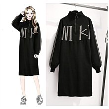 洋裝 秋冬 長袖 連身裙 內搭洋裝 打底裙 包臀裙針織連衣裙 女 秋冬內搭修身顯瘦氣質長款過膝黑色毛衣打底裙子馨雅 歷史價格詳細信息