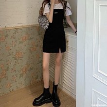 韓國開叉側綁帶高腰半身裙 通勤包臀中長裙 歷史價格詳細信息