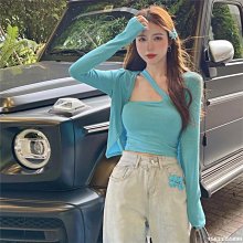 女裝 辣妹斜領露肩長袖T恤女秋季新款設計感褶皺修身顯瘦打底上衣 歷史價格詳細信息