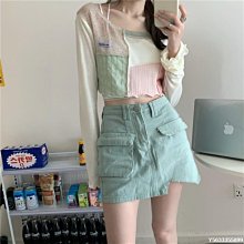 韓國女裝 牛仔上衣 高腰牛仔裙 小香瑞隊珠牛仔套裝女春秋新款小個子時尚半身裙倆件套套裝牛仔外套牛仔短-伽美服飾 歷史價格詳細信息