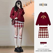 韓系學院風慵懶休閒運動服套裝女秋冬加絨加厚厚棉T衛褲跑步兩件套 歷史價格詳細信息