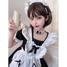 女僕裝軟妹cos日常大碼顯瘦套裝學生版小個子日系塔裙二次元 歷史價格詳細信息