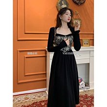 赫本風黑色吊帶連衣裙女夏季新款設計感小眾感收腰無袖中長裙 歷史價格詳細信息