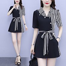 MissBig夏季新款西裝料高腰顯瘦A字壓褶短裙《422389535》 歷史價格詳細信息