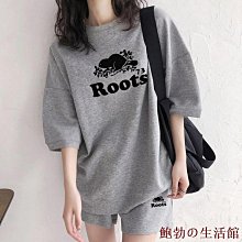 鮑勃の生活館休閒套裝女2023夏裝寬鬆大尺碼短袖T恤韓版短褲兩件套 歷史價格詳細信息