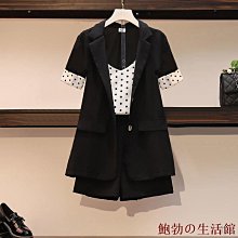 鮑勃の生活館【】夏季新款大尺碼休閒運動套裝女時尚重工燙鑽釘珠卡通短袖長褲兩件套【蟻后小巷】 歷史價格詳細信息