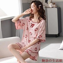 大碼睡衣男夏季冰絲胖子加肥加大薄款絲綢短袖短褲家居服寬【超齡男裝】 歷史價格詳細信息