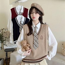 新品JK制兒童套裝 女童春秋JK襯衫 王心凌同款毛衣三件套 中小童学生表演 歷史價格詳細信息