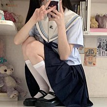 JK水手 學生襯衫套裝兩件套 软妹學院風短裙百褶裙洋裝 大尺碼JK襯衫校園制 歷史價格詳細信息
