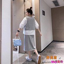 M-4XL 大尺碼女裝夏季套裝女新款氣質顯瘦洋氣褶皺素色百搭簡約洋裝 大尺碼 大尺碼洋裝 簡約洋裝-靚莎優選 歷史價格詳細信息