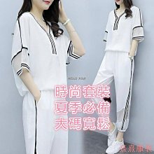 熹熹服裝大尺碼女裝 短袖睡衣 印花家居服 短袖洋裝 家居睡衣 夏季中老年人女裝 棉麻短袖兩件套裝 寬鬆大尺碼媽媽裝睡衣 夏休閒套 歷史價格詳細信息