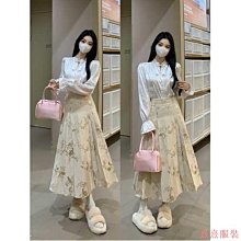熹熹服裝大尺碼女裝新中式輕國風馬面裙套裝春季胖mm高級感上衣半身裙兩件套 歷史價格詳細信息