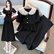 熹熹服裝夏裝大尺碼女裝洋氣減齡寬鬆顯瘦休閒氣質短褲兩件套女 歷史價格詳細信息