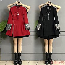 熹熹服裝大尺碼胖mm2024早春裝新款小香風吊帶背心洋裝女裝寬鬆揹帶短裙子 歷史價格詳細信息