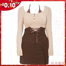 小美の店Secret Girl現貨 洋裝大尺碼 100公斤 大碼 女裝 胖mm 純 欲 甜辣 風 褶皺 抹胸 吊帶 連衣裙 針織 歷史價格詳細信息