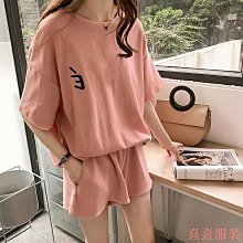 小美の店夏季新款大尺碼女裝胖MM200-300斤假兩件短袖T恤休閒長褲兩件套裝潮 歷史價格詳細信息