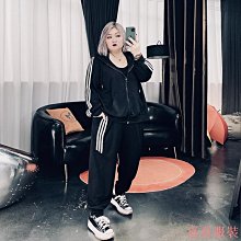 小美の店女裝運動套裝夏新款韓版潮大尺碼胖mm休閒寬鬆少女短褲短袖兩件套女 歷史價格詳細信息