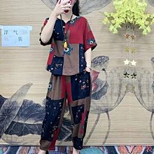 小美の店媽媽夏裝大尺碼洋氣改良旗袍洋裝中年女裝40歲中國風高貴短袖裙子Mom's Summer Dress, Large Siz 歷史價格詳細信息