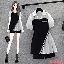 小美の店胖妹妹黑色長袖洋裝女2024春裝新款大尺碼女裝胖mm春秋中長款裙子 歷史價格詳細信息